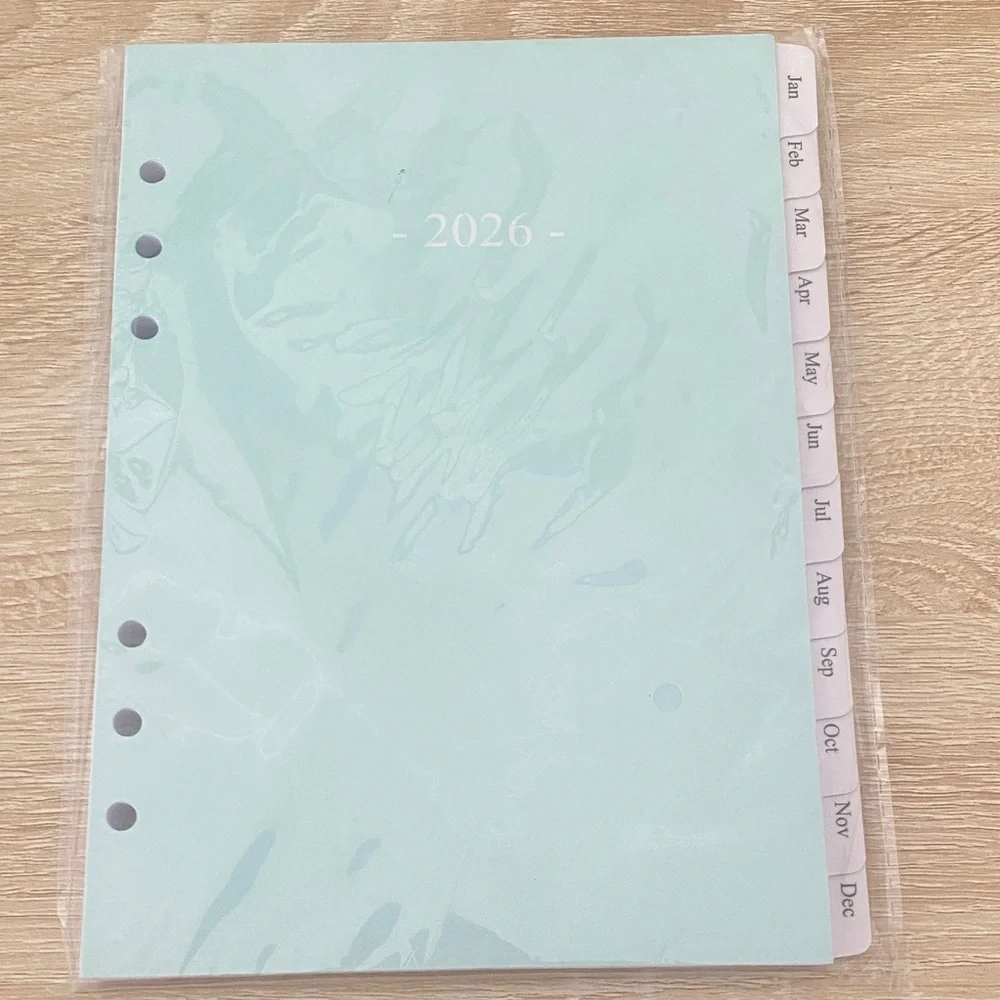 2026 Calendar Planner Refill